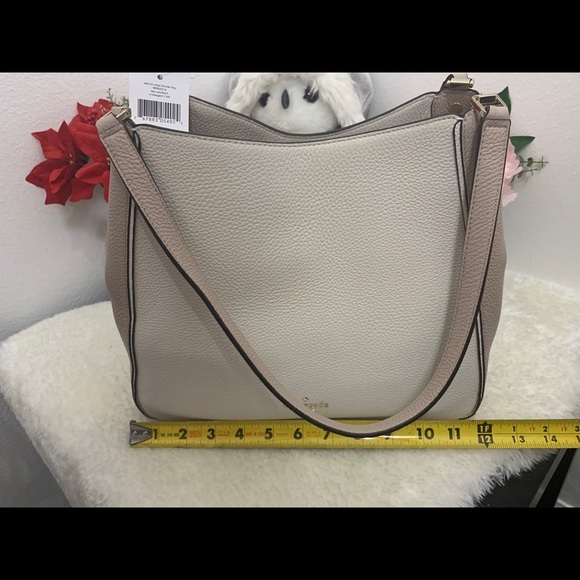 KATE SPADE LEILA MEDIUM TRIPLE COMPARTMENT SHOULDE - Picture 8 of 9